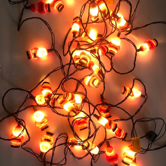 2 Sets Vintage Santa Christmas Tree String Lights - Picture 2 of 4